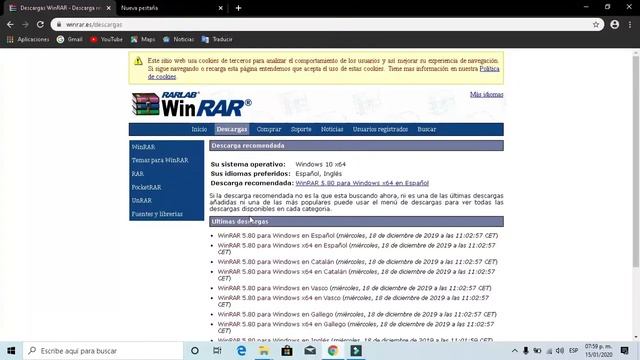 TENER WINRAR GRATIS PARA SIEMPRE ACTUALIZACIÓN 2020 смотреть онлайн