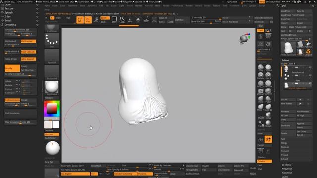 zbrush 2021 dynamic 簡易筆記 смотреть онлайн