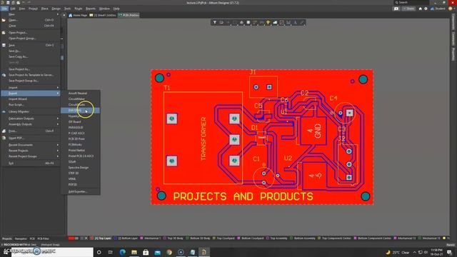 How to Export PCB file in other Format (Lecture 13) смотреть онлайн