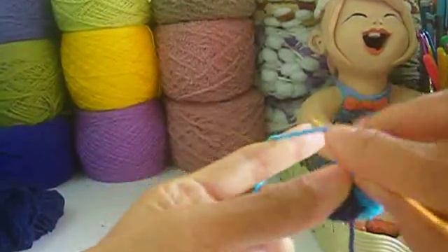 How To Crochet Flower /ดอกไม้โครเชต์ ฟูฟูหกกลีบ _ Mathineehandmade