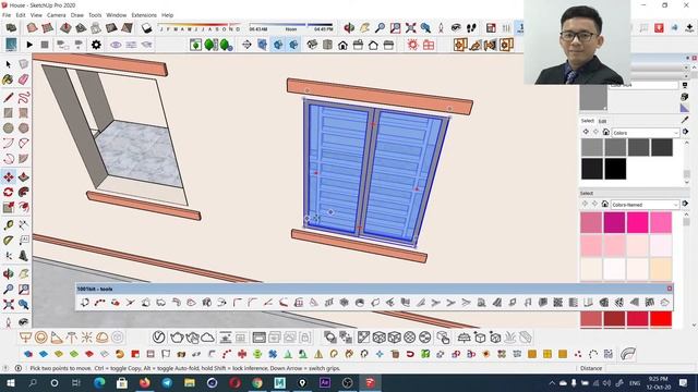 DAY 2 _ SketchUp & V_Ray Tutorial - រៀនគូសផ្ទះវិឡា ស្អាត ស្អាត - Plugins Sketchup 2020 смотреть онлайн