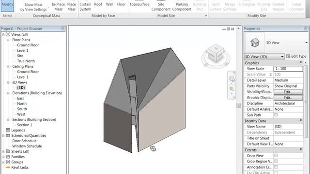 Revit Mass Modelling into 3ds Max смотреть онлайн
