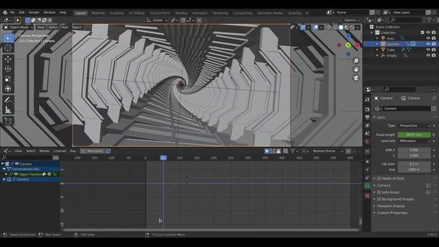 Abstract Sci Fi Hallway | BLENDER TUTORIAL | INTERMEDIATE смотреть онлайн