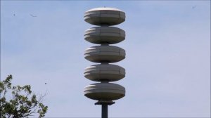 (Special tone) Federal Signal Modulator 4016 siren test, alert - Nichols Hills, Oklahoma 6/16/18