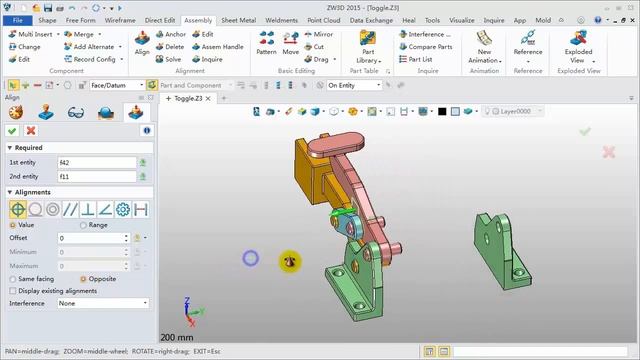 ZW3D CAD Tutorial 9: Master Basic Assembly смотреть онлайн