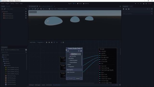 Godot 3 - Visual Shaders & Metallic Roughness and Specular смотреть онлайн