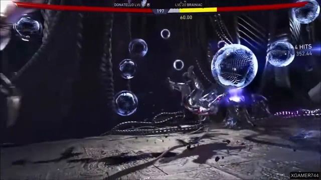 Injustice 2 Donatello Vs Brainiac