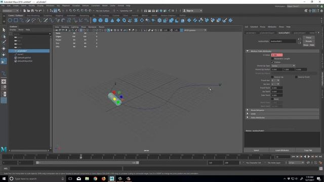 Autodesk Maya Tutorial : Motion Paths Animation смотреть онлайн