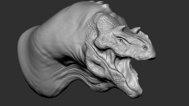 TREX Concept | Zbrush-Time-Laps | Dheep Studio | Muhammad Zahid Raza Khan смотреть онлайн