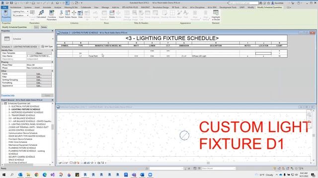 WSP Revit Addin - Add Shared Parameters to Lighting Fixture смотреть онлайн