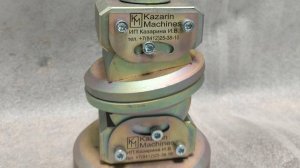 Запрессовка косых втулок шатунов с оснасткой ЗКВ-1 от Kazarin Machines.