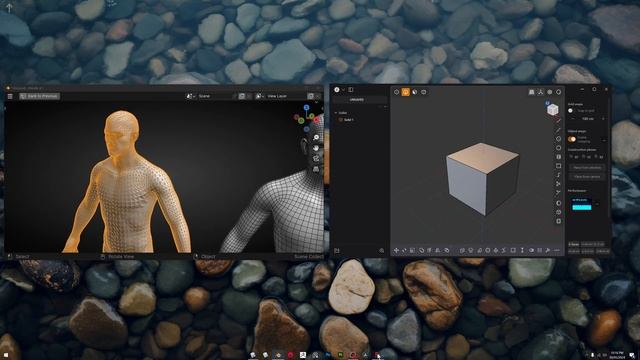 Polygons to Plasticity (Blender, Freecad, Plasticty-Indie) смотреть онлайн
