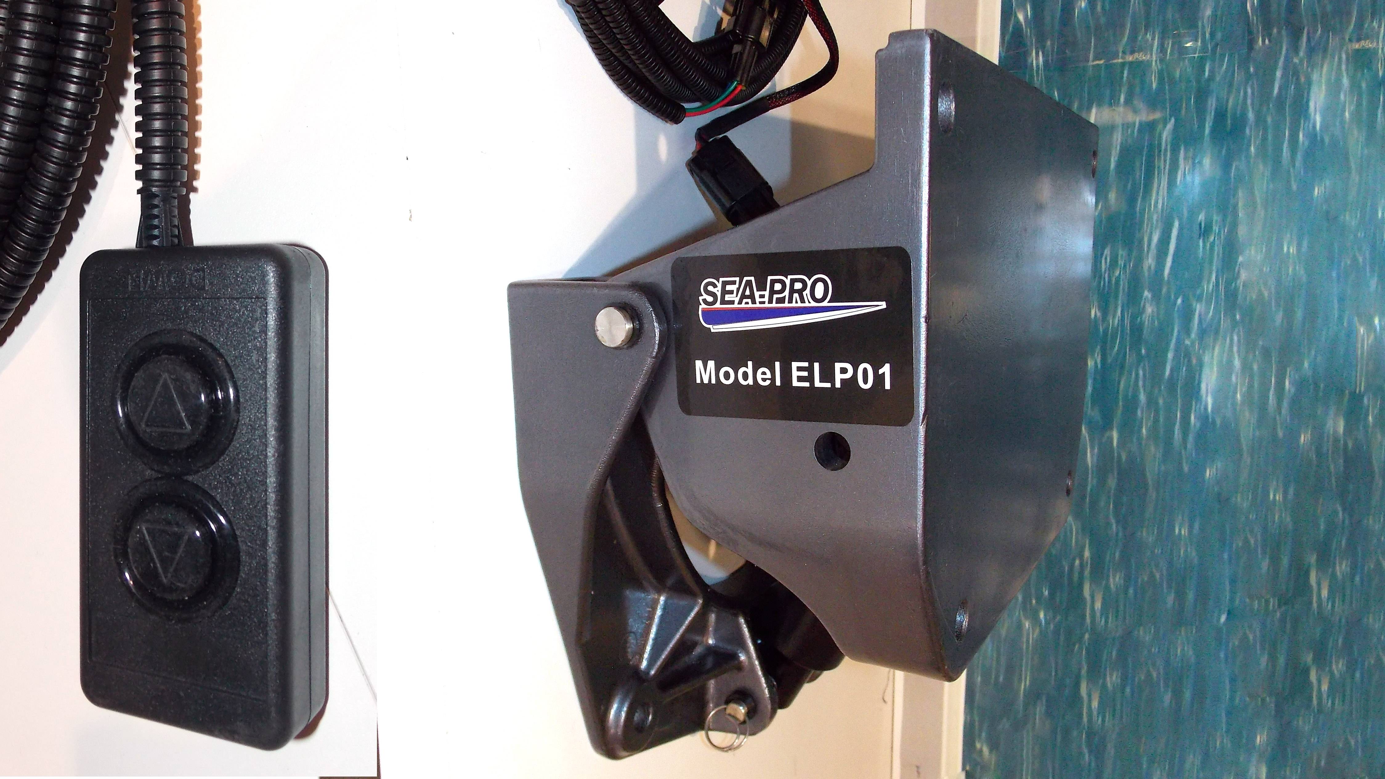 SEA-PRO Model ELP01. Трим лодочного мотора. смотреть онлайн