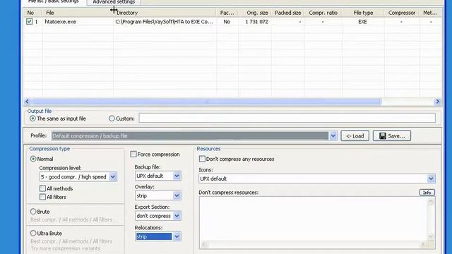 Free UPX video demo смотреть онлайн