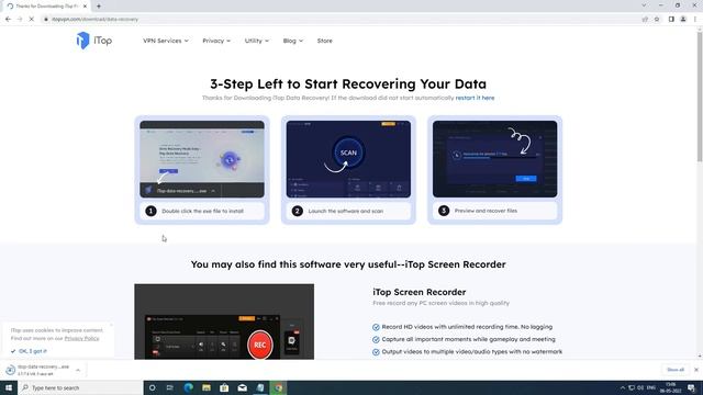 Recovery your Deleted/Formatted/Lost Data with iTop Data Recovery for Windows смотреть онлайн
