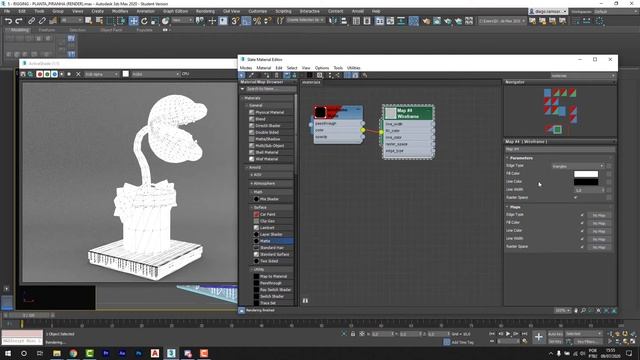3dsMAX - Materiais Arnold - WireFrame смотреть онлайн