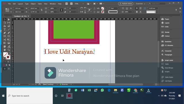 InDesign for Beginners | FREE COURSE- by tapas karmakr смотреть онлайн