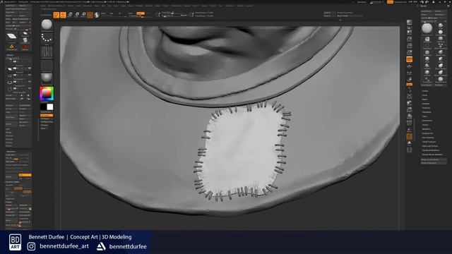 ZBrush Modeling Process Time-lapse Demo смотреть онлайн