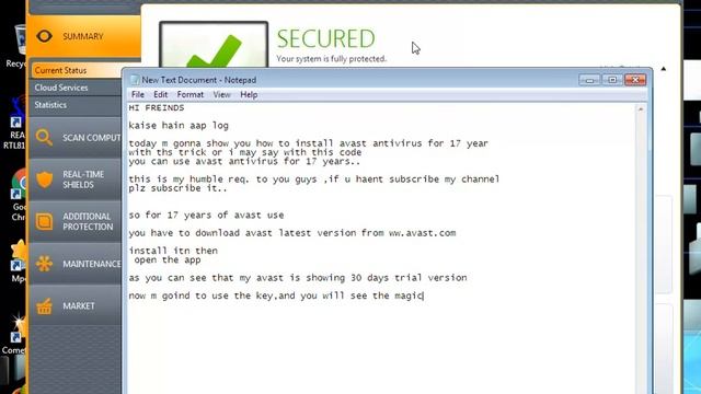 How To reg. Your aVast Antivirus For 21 One Year 100% Working смотреть онлайн