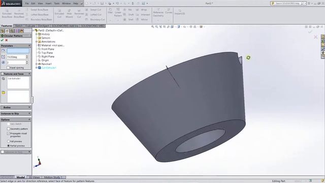 How to model washer and cup? Screw-jack assembly part-2 (Extrude cut | Revolve) смотреть онлайн