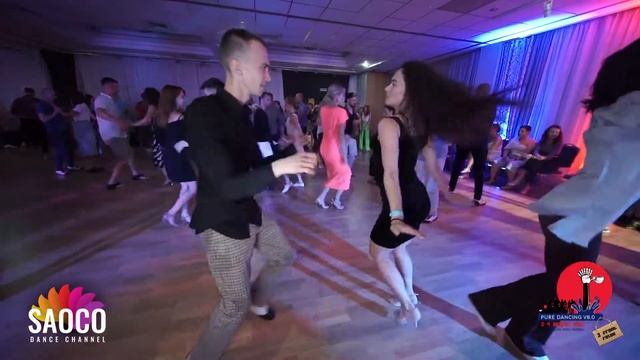 Vladimir Gudkov And Olesya Petrova Salsa Dancing At 3 Front Relax, Saturday 07.08.2021