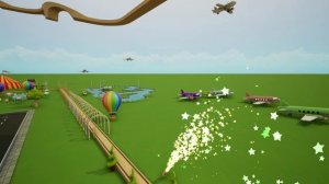 Приключение паровозика в космическом городке, The TrainSet game.