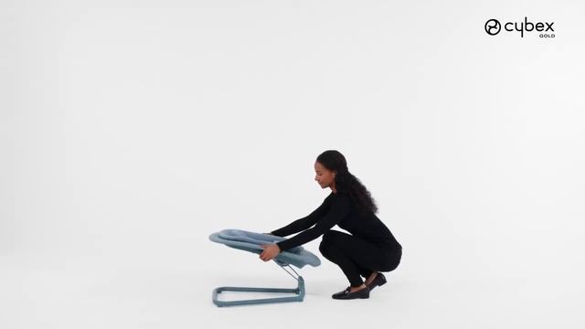 Как отрегулировать положение спинки CYBEX Bouncer