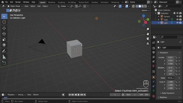 Blender Basics Class 3||Objects Selection|| Absolute Beginners Guide || 3D Designing Skill Tutorial смотреть онлайн