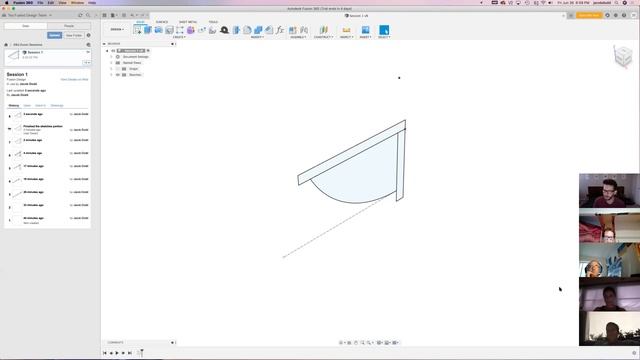 Fusion 360 Intro to Sketches and Modeling смотреть онлайн