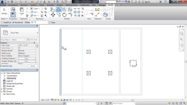 Learning Autodesk Revit MEP | 031 Offset смотреть онлайн