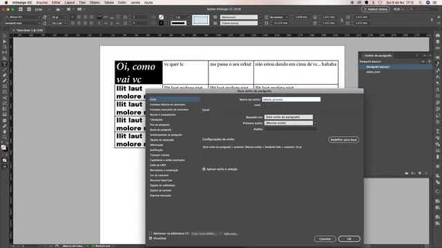 ADOBE INDESIGN | AULA 3 - configuração básica de tabelas смотреть онлайн