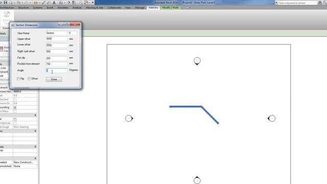 Revit Auto Add Section View With Angle