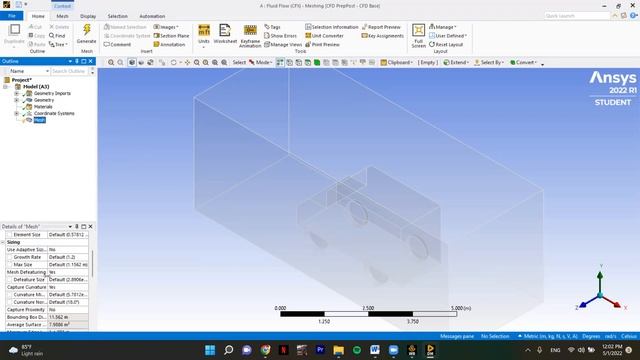 TUTOR ANSYS R1 2022 смотреть онлайн