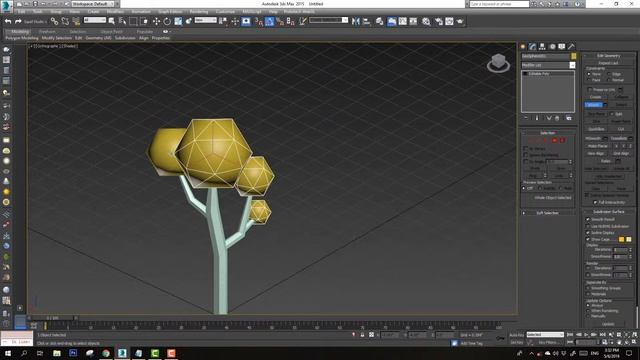 Low Poly tree Tutorial in 3ds Max смотреть онлайн