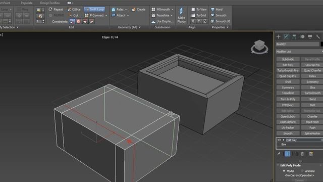 chamfer 3ds max смотреть онлайн