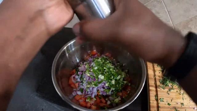 Pico De Gallo | How to Make Authentic Mexican Salsa Recipe смотреть онлайн