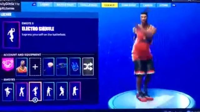 ELECTRO SHUFFLE FORTNITE BATTLE ROYAL DANCE смотреть онлайн