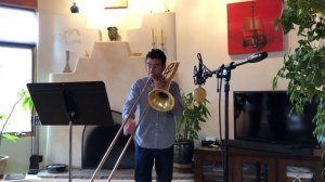 Prelude No. 15, Op. 34 by Shostakovich (Trombone Duet)