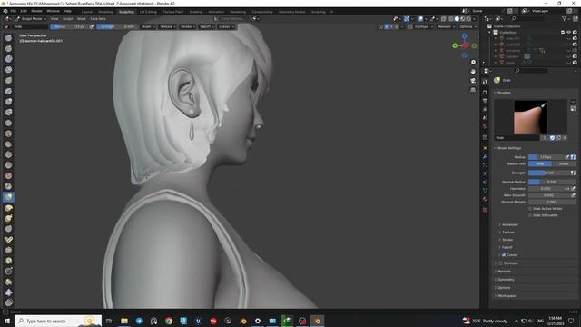Hair In Blender смотреть онлайн