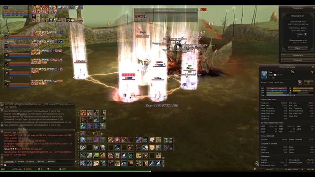 Топовый кач в Lineage 2 Homunculus ( болото криков) смотреть онлайн