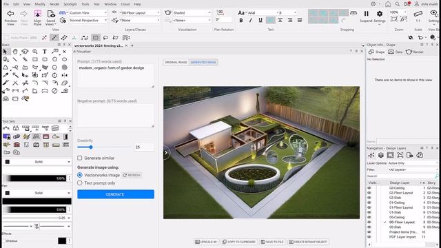 Vectorworks 2024 Update: AI Visualizer смотреть онлайн