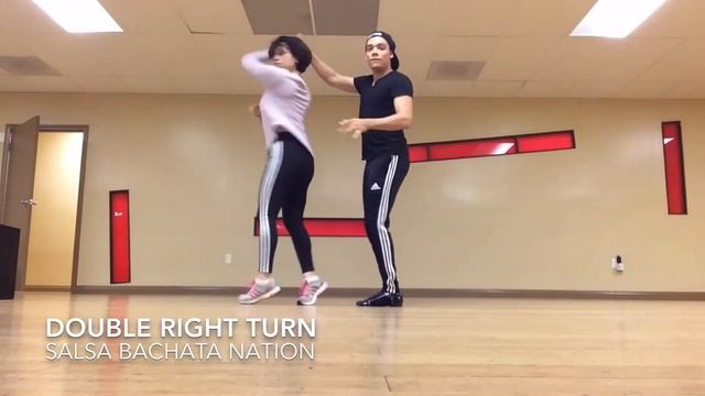 Learn to Dance Salsa | Double Right Turn | Intermediate Salsa On1 | #3 смотреть онлайн