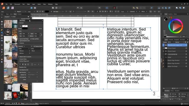 Affinity Publisher for Beginners Lecture1 23 Baseline Grid Affinity Publisher Guide смотреть онлайн