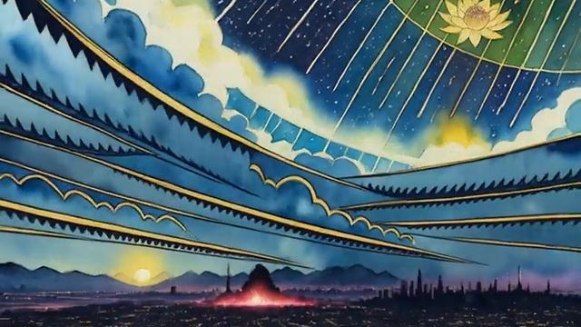 La noche estrellada Van Gogh en movimiento смотреть онлайн