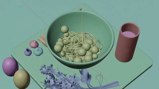 NOODLE sim blender viewport смотреть онлайн