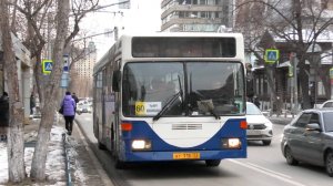 Автобус Екатеринбурга Mercedes-Benz O405N № АТ 110 72 маршрут 60 на остановке "улица Карла Маркса"