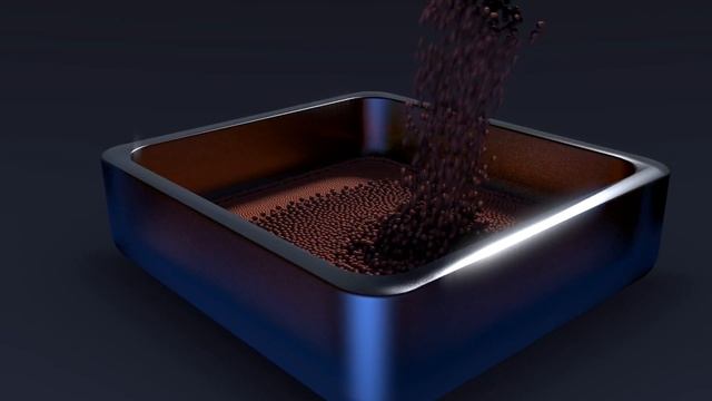 Fluid physics particles - Blender 2.78 - 40,000 particles rendered as balls смотреть онлайн