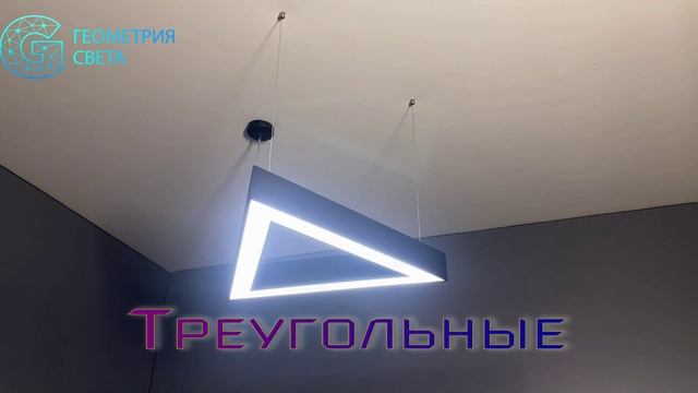 Подвесной / накладной светодиодный светильник смотреть онлайн