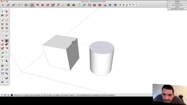 TUTO SKETCHUP 2018 - #1 Forme & Volume смотреть онлайн