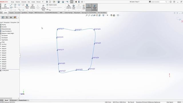 GEOMAGIC for SOLIDWORKS - Taranmış Model Yüzeyinde Referans Noktalar Oluşturma смотреть онлайн